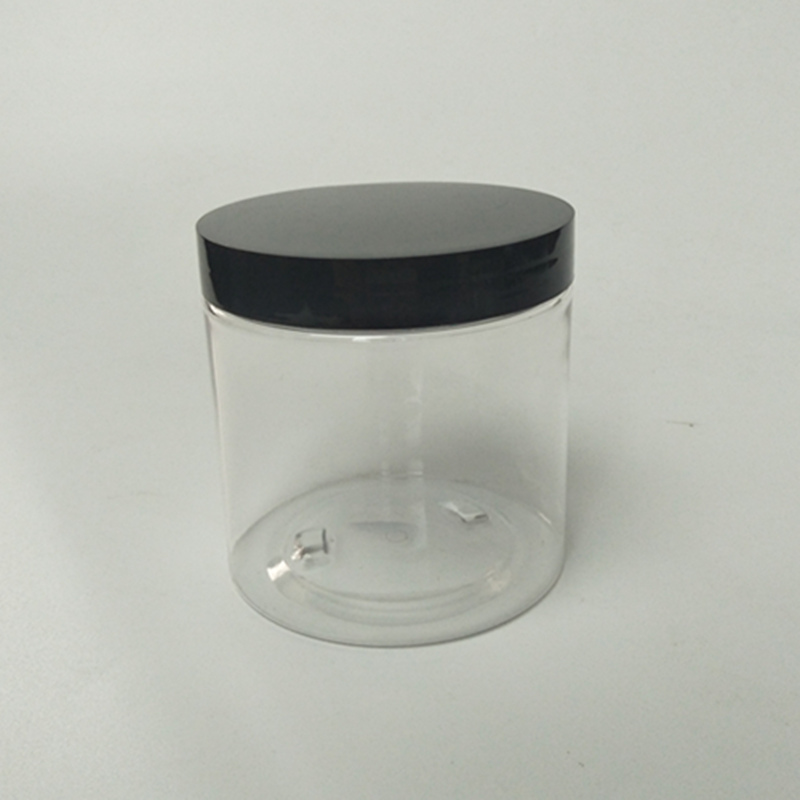 Barattolo di vetro con coperchio in latta nero all'ingrosso con tappo a  vite Produttore e fornitore