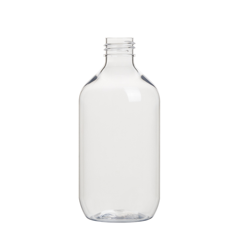 250ml 8oz White Plastic PET Bottles Decorative Shampoo Lotion Bottles