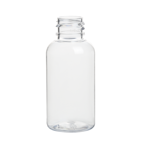 bottiglia rotonda di plastica per animali domestici