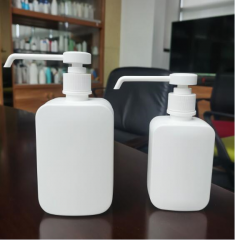 HDPE 300ml 500ml bottles long rod pump head spray plastic bottle wash-free gel hand sanitizer gel empty bottles