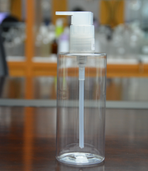  10oz  300ml cilindro vuoto cound bottiglia della pompa dell'animale domestico