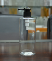  360ml bottiglia vuota della pompa dell'animale domestico della spalla piana vuota