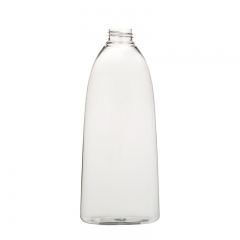 bottiglia spalla obliqua 1000ml bottiglia di plastica pet per shampoo