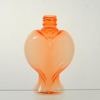 a forma di cuore 100ml bottiglia di plastica pet per lozioni