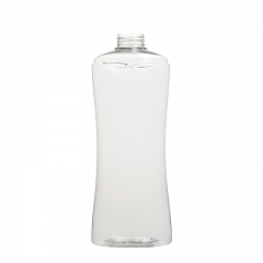 ovale piccolo 800ml imballaggio cosmetico della bottiglia di plastica dell'animale domestico