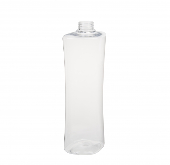 ovale 750ml design unico bottiglia pet per shampoo