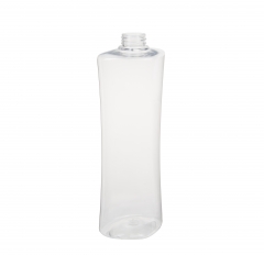 ovale 750ml design unico bottiglia pet per shampoo