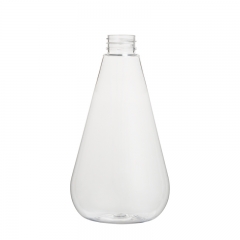 triangolo conico 500ml vuoto 16oz bottiglia di plastica del contenitore cosmetico