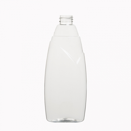 Spalla con design unico 500ml vuoto 16oz Bottiglia di plastica del contenitore cosmetico