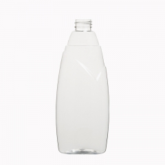 Spalla con design unico 500ml vuoto 16oz Bottiglia di plastica del contenitore cosmetico