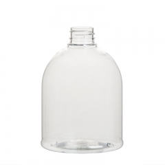 Mano Sanitizer Round 500ml vuoto 16oz Bottiglia di plastica del contenitore dell'animale domestico cosmetico
