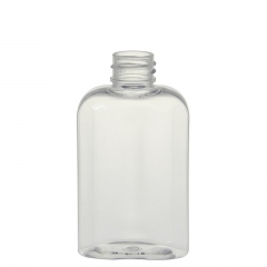 Bottiglie di plastica ovali piatte