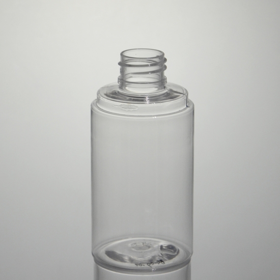  60ml .bottiglia di cilindro di plastica trasparente