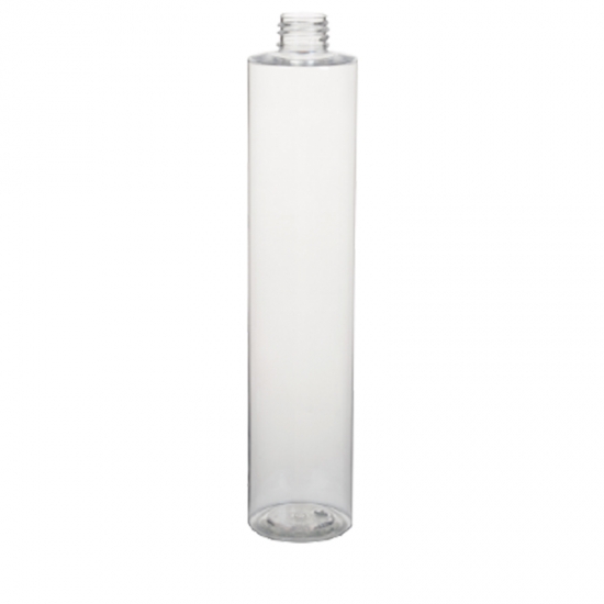 Bottiglia di cilindro 400ml Bottiglia trasparente per animali in plastica