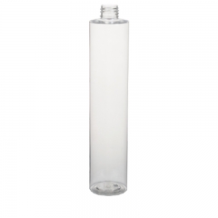 Bottiglia di cilindro 400ml Bottiglia trasparente per animali in plastica