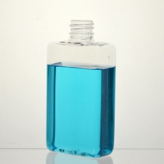Bottiglie di plastica quadrata bottiglie di lozione vuota con pompa