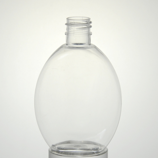  4oz / 110ml Bottiglie di plastica ovali.