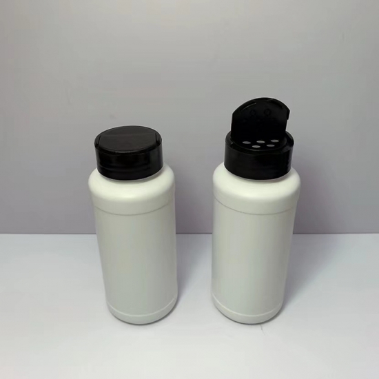 Bottiglie di polvere di plastica
