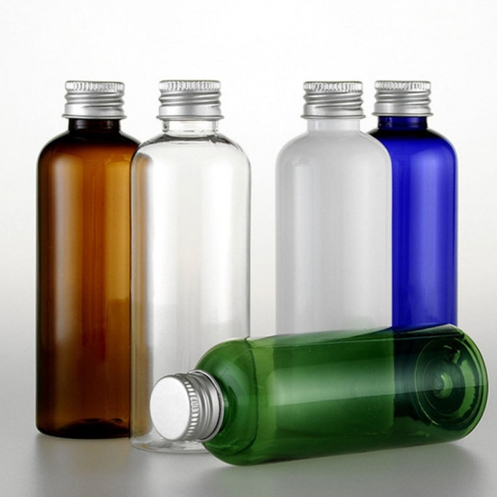 Bottiglie rotonde in plastica PET Cosmo