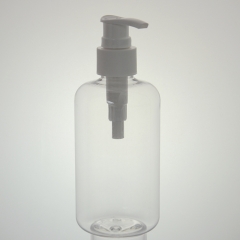 Bottiglie di plastica trasparente bullet (cosmo round) da 8,5 once
