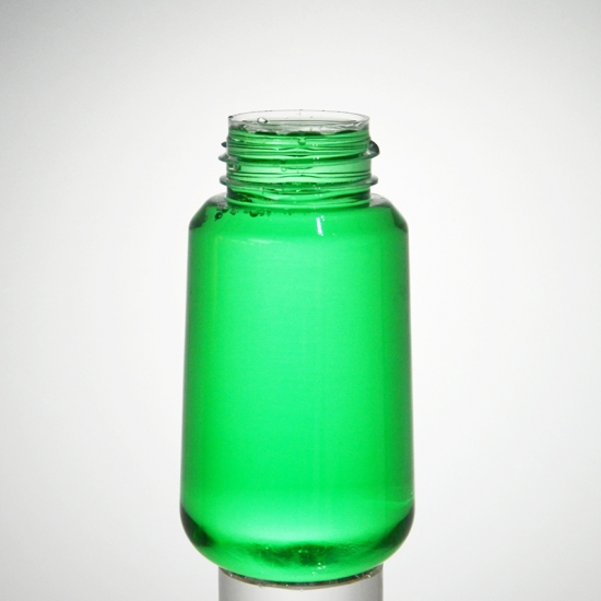 bottiglia rotonda con pompa in schiuma
