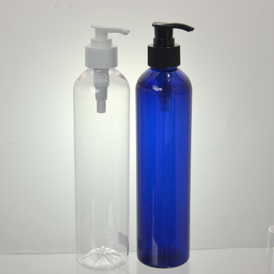 bottiglie in plastica trasparente blu per animali da 400 ml