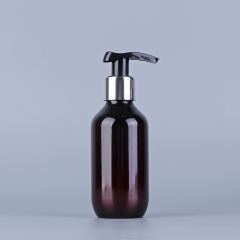 flaconi per la cosmetica color ambra
